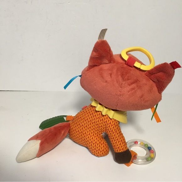 Skip Hop Fox Rattle learning plush stuffed animal baby mobile teething… - Picture 4 of 11